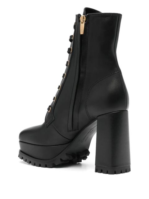 Gianvito Rossi 110mm leather boots - Black