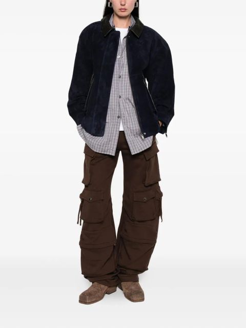 ducie Magda leather jacket - Blue