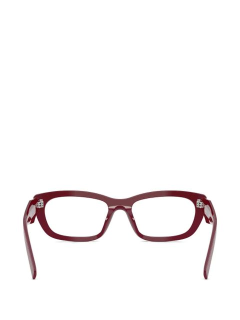 Prada Eyewear cat-eye glasses - Red