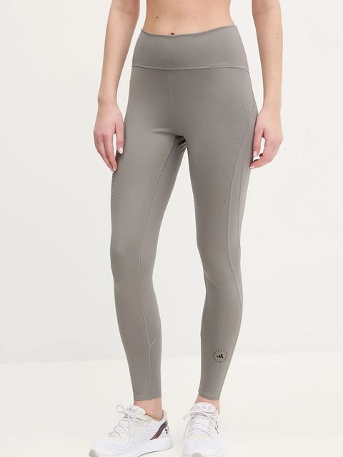 adidas by Stella McCartney legginsy treningowe TruePurpose Optime kolor szary gładkie JJ0129 - zdjęcie produktu nr 1