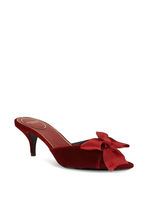 Valentino Garavani Marie A bow sandals - Red - zdjęcie produktu nr 2