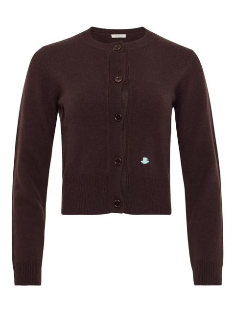 JW Anderson embroidered cardigan - Brown - zdjęcie produktu nr 1