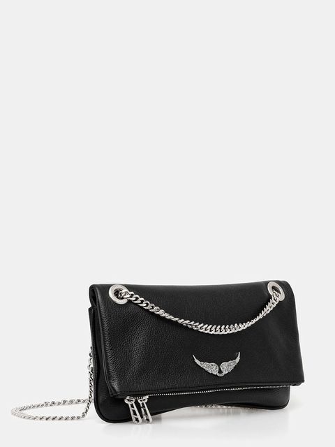 ZADIG&VOLTAIRE torebka skórzana kolor czarny LWBA04124 - zdjęcie produktu nr 2