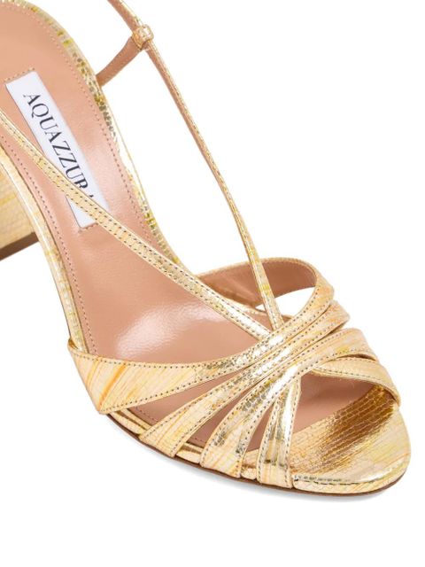 Aquazzura Aimée strappy sandals - Gold
