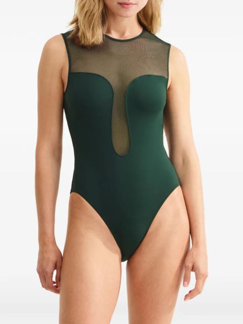 ERES Unique one-piece swimsuit - Green