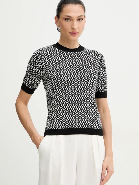 Morgan sweter damski kolor czarny lekki MSIX - zdjęcie produktu nr 1