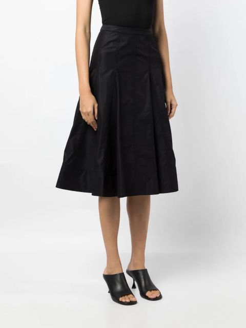 3.1 Phillip Lim fully-pleated mid-length skirt - Black
