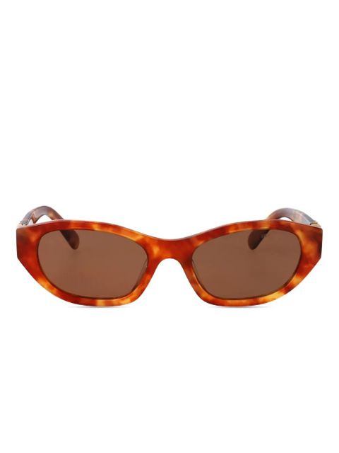 Miu Miu Eyewear tortoiseshell cat-eye sunglasses - Brown - zdjęcie produktu nr 1