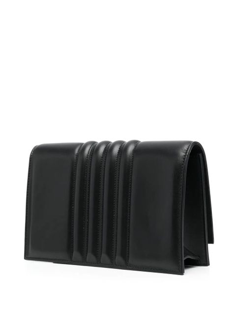 Alexander McQueen skull-stud padded crossbody bag - Black