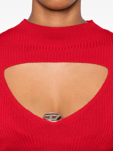 Diesel ribbed sweater - Red