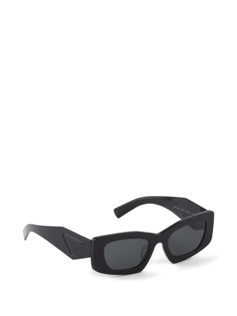 Prada Eyewear Sunglasses with triangle logo - Black - zdjęcie produktu nr 2