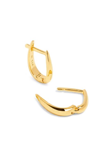 Missoma claw huggie hoop earrings - Gold - zdjęcie produktu nr 2