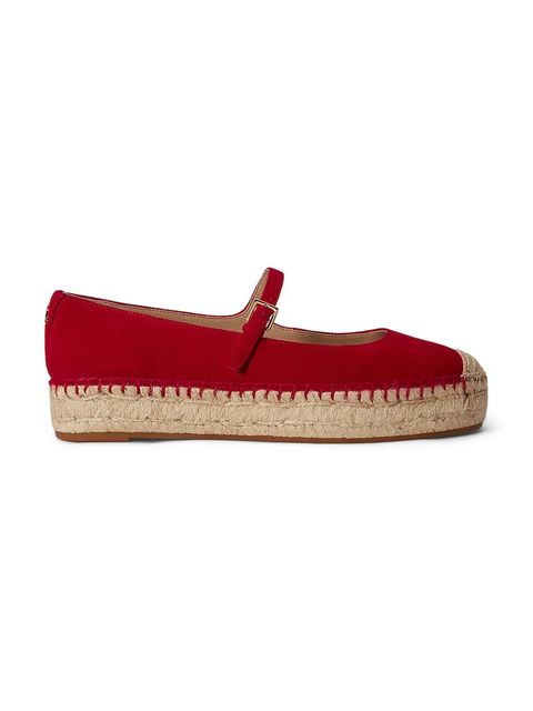 Lauren Ralph Lauren espadryle damskie zamszowe Luize Mj - zdjęcie produktu nr 2