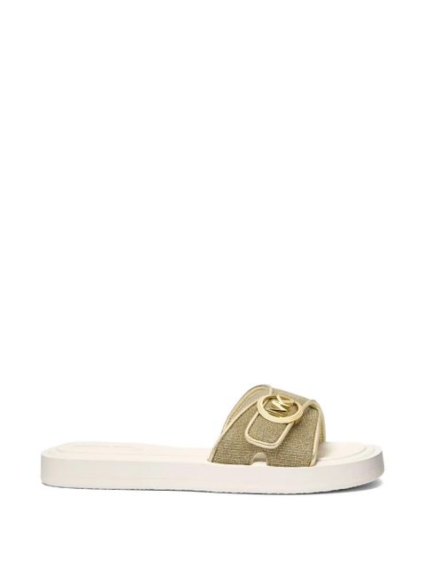Michael Kors logo pool slide sandals - Gold - zdjęcie produktu nr 1