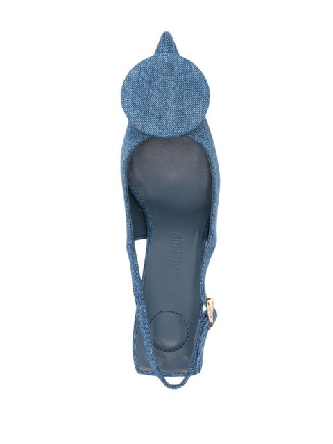 Jacquemus Les Slingbacks Duelo Hautes 85mm pumps - Blue