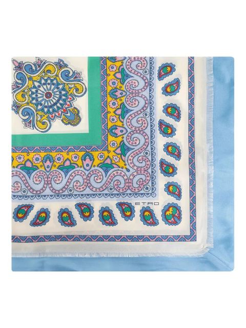 ETRO graphic print scarf - Neutrals - zdjęcie produktu nr 1