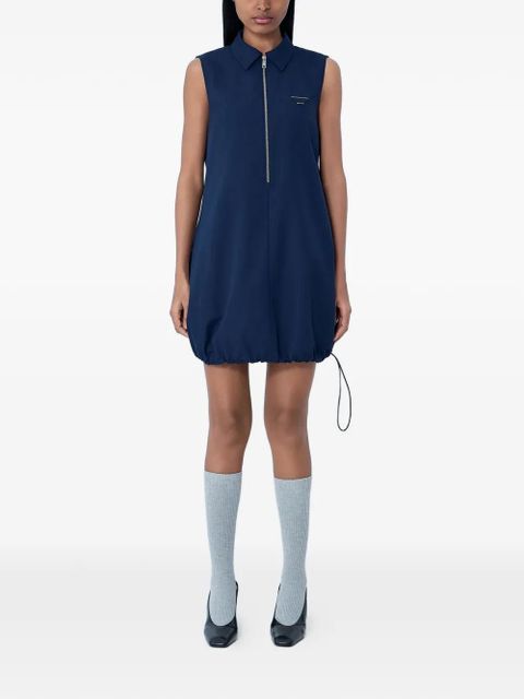 Prada logo-motif dress - Blue - zdjęcie produktu nr 1