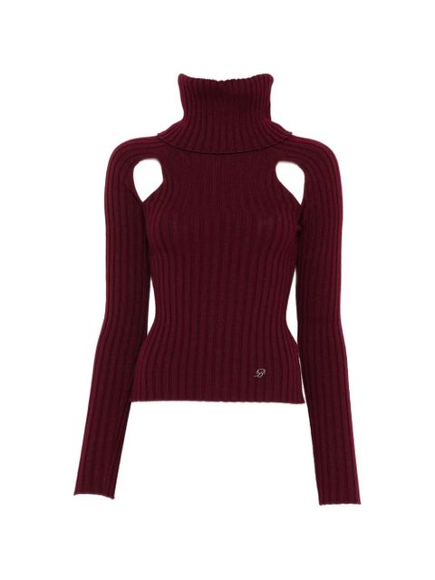 Blumarine turtleneck sweater - Red - zdjęcie produktu nr 1