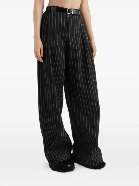 Dolce & Gabbana striped trousers - Black - zdjęcie produktu nr 2