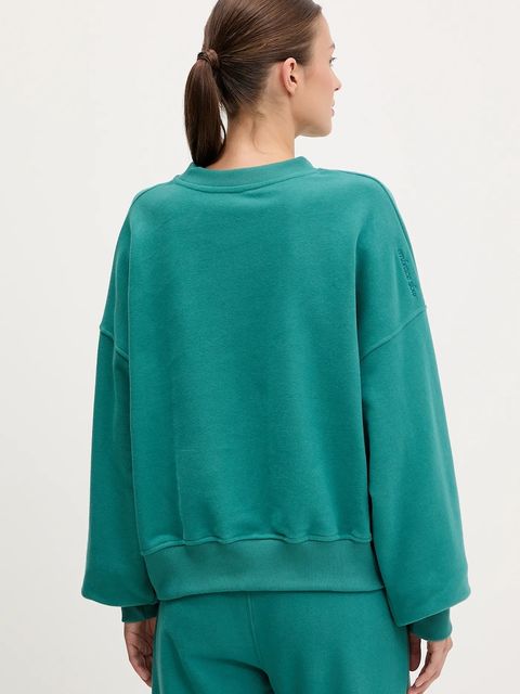 JOYINME bluza Spark damska kolor zielony gładka Spark