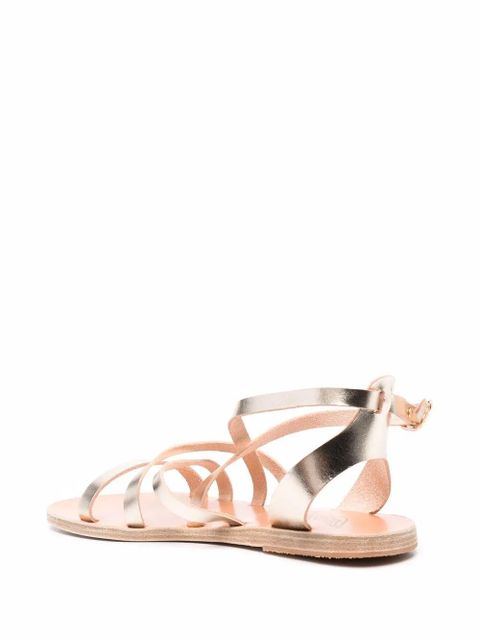 Ancient Greek Sandals metallic-effect leather sandals - Gold - zdjęcie produktu nr 2