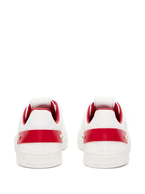 Valentino Garavani Backnet calfskin sneakers - White