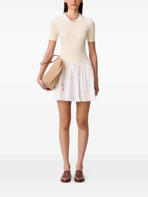 Claudie Pierlot collared mini dress - Neutrals - zdjęcie produktu nr 2