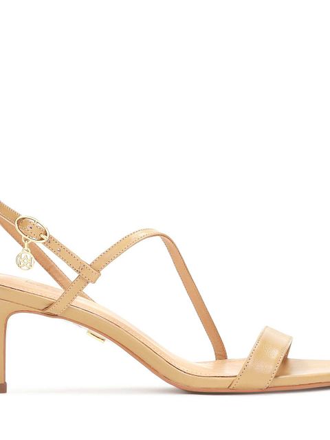 Jasnobrązowe sandały damskie