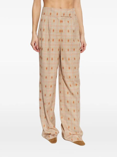 ETRO checked trousers - Neutrals - zdjęcie produktu nr 1