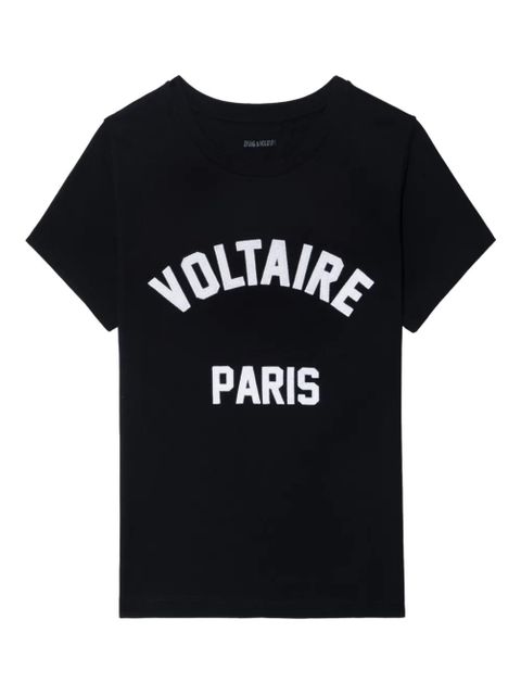 Zadig&Voltaire Alys cotton T-shirt - Black - zdjęcie produktu nr 1