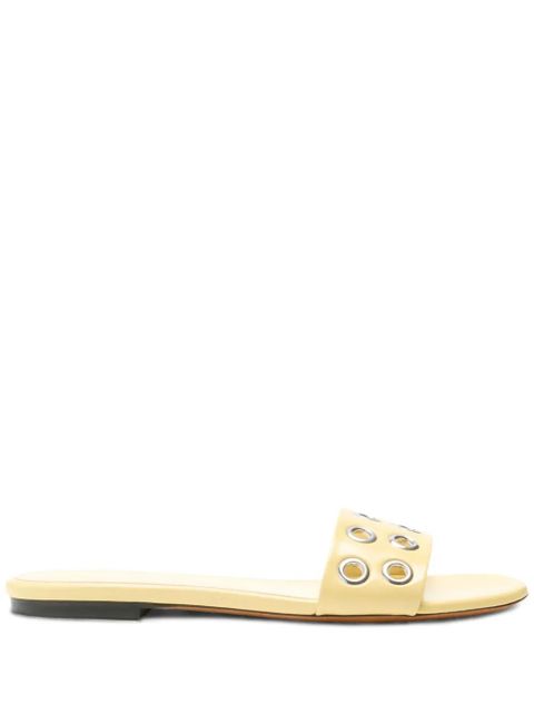 Proenza Schouler Grommet sandals - Yellow - zdjęcie produktu nr 1