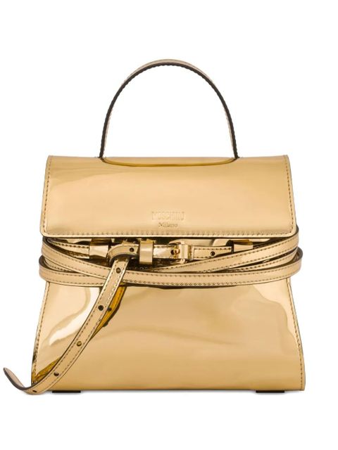 Moschino Tie Me tote bag - Gold - zdjęcie produktu nr 1
