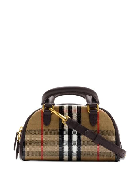 Burberry Highlands checked tote bag - Neutrals - zdjęcie produktu nr 2