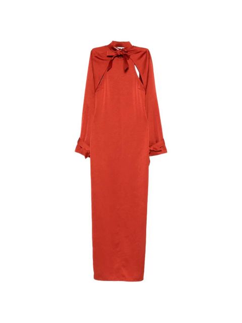 Nanushka detachable bolero maxi dress (set of two) - Red - zdjęcie produktu nr 1