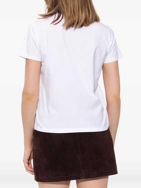 Zadig&Voltaire logo-embroidered t-shirt - White