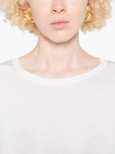 TOTEME longline T-shirt - White