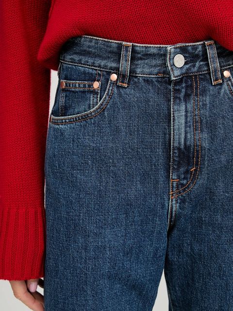 Filippa K jeansy damskie high waist 31603