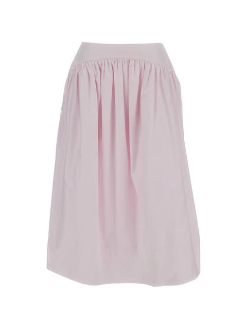 Simone Rocha gathered midi skirt - Pink - zdjęcie produktu nr 2