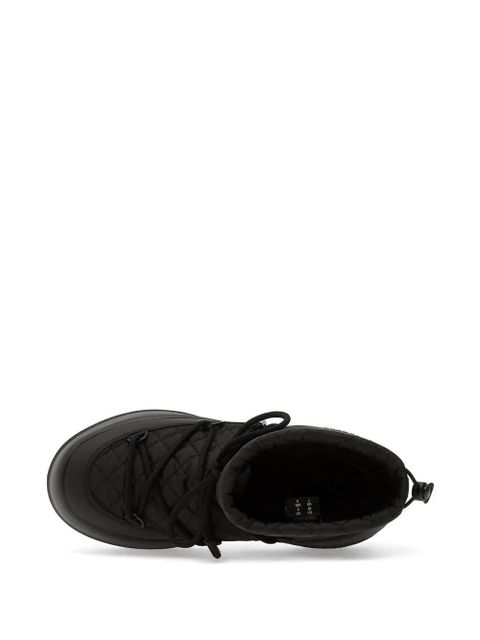 Moon Boot Mezzaluna quilted lace-up boots - Black