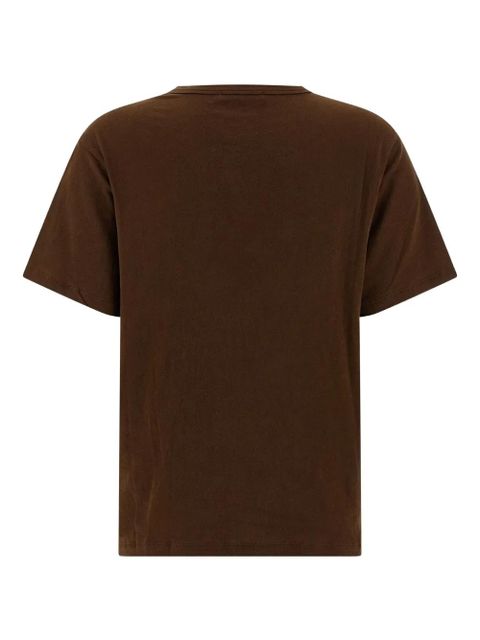 ENTIRE STUDIOS Mini Tee crew-neck T-shirt - Brown - zdjęcie produktu nr 2