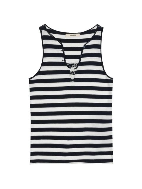 Zadig&Voltaire striped top - White - zdjęcie produktu nr 1