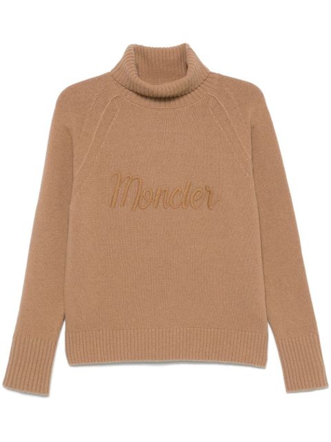 Moncler Dolcevita sweater - Brown