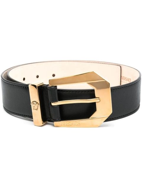 Versace Medusa Heritage leather belt - Black - zdjęcie produktu nr 1