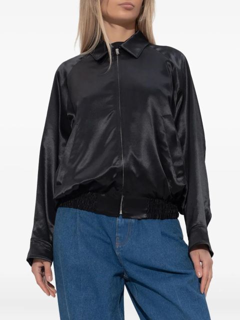 Marni satin bomber jacket - Black