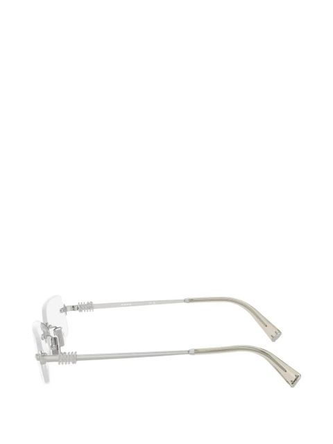 Miu Miu Eyewear rimless glasses - Silver