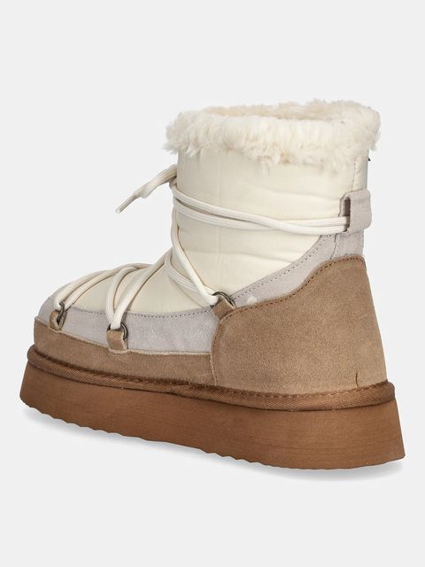 Answear.LAB śniegowce zamszowe kolor brązowy