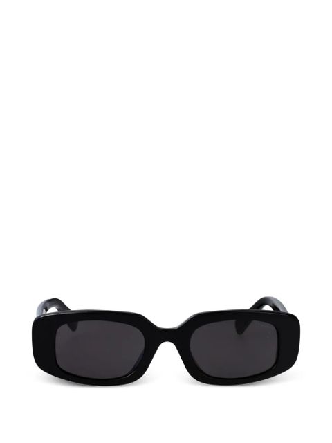 Bvlgari Tubogas rectangle sunglasses - Black - zdjęcie produktu nr 1