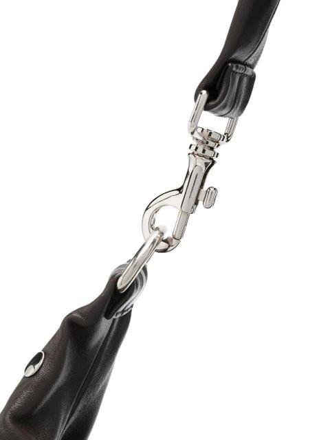 Gimaguas Paula stud-embellished shoulder bag - Brown