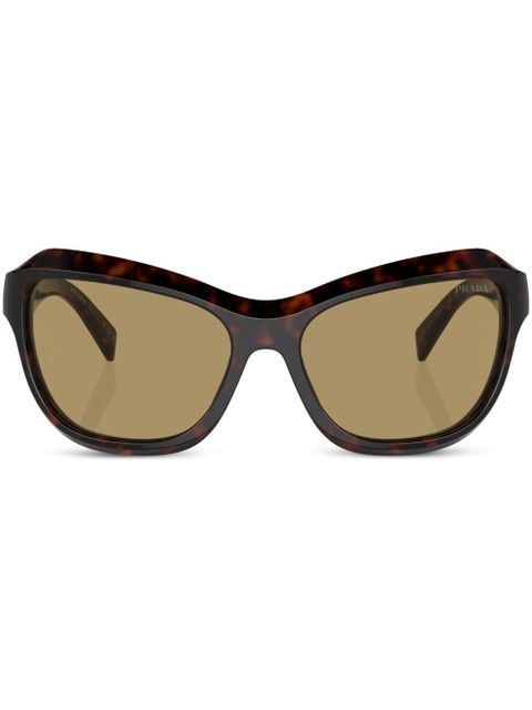 Prada Eyewear Prada PR A27S aviator sunglasses - Brown - zdjęcie produktu nr 1
