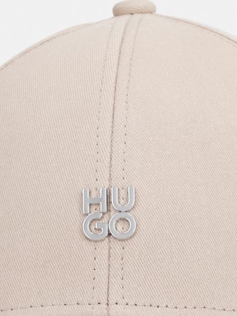 HUGO czapka z daszkiem bawełniana Ally-ME - zdjęcie produktu nr 1